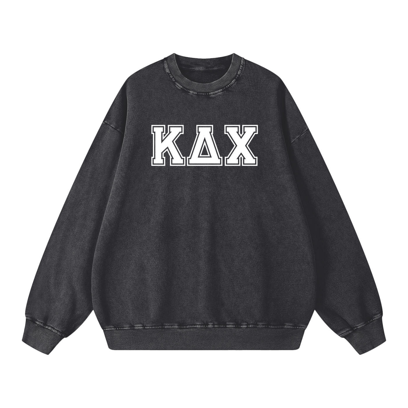 Kappa Delta Chi Letters Oversized Sweatshirt - Ivy Society