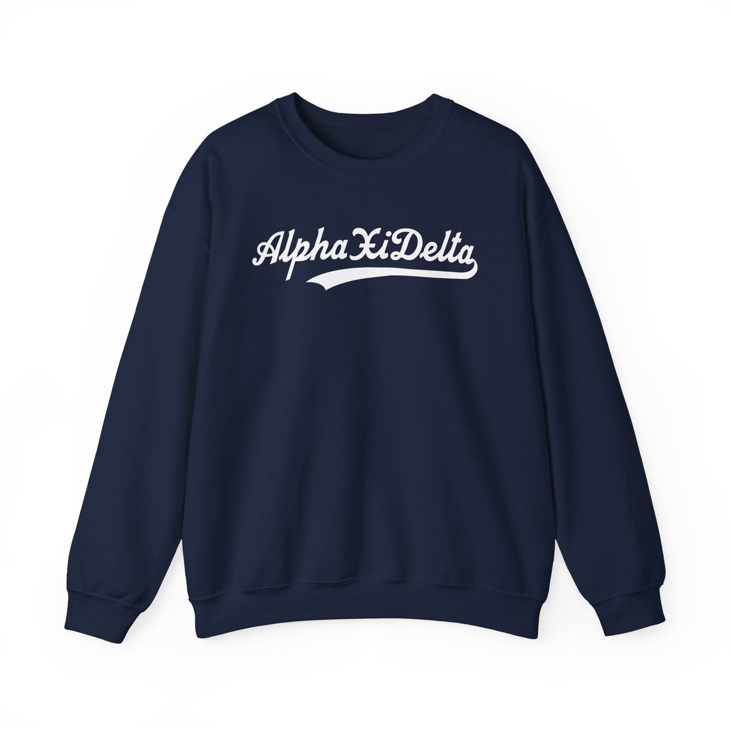 Alpha Xi Delta Baseball Sweatshirt - Ivy Society