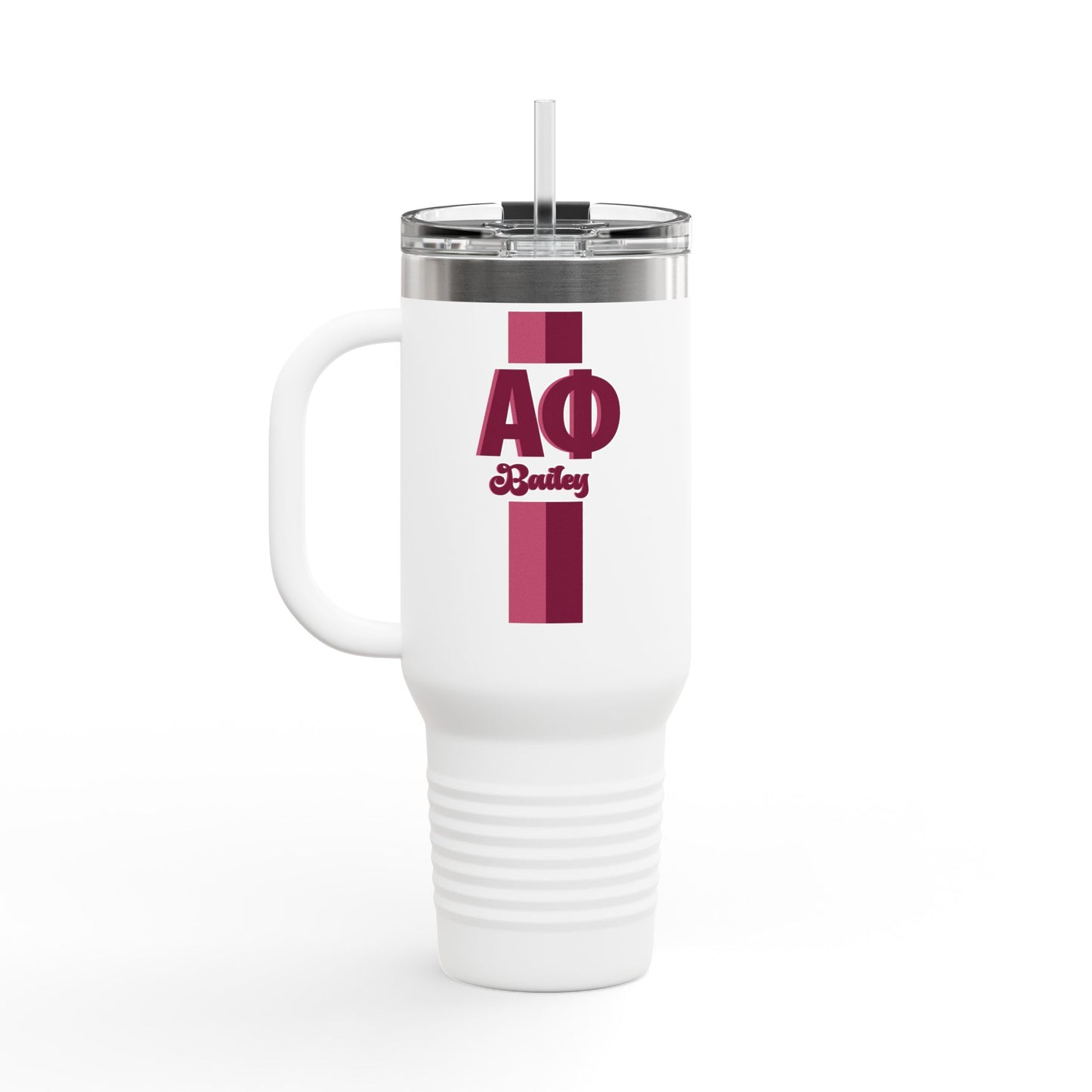 Alpha Phi Personalized 40oz Tumbler