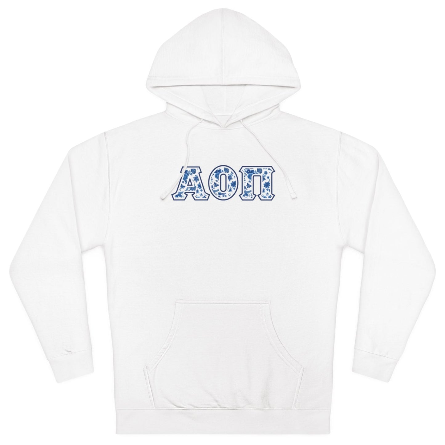 Alpha Omicron Pi Blue Willow Hoodie - Ivy Society