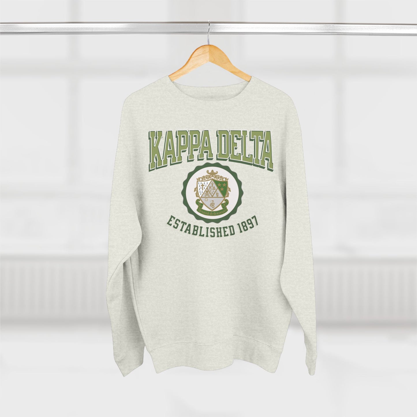 Kappa Delta Crest Sweatshirt - Ivy Society