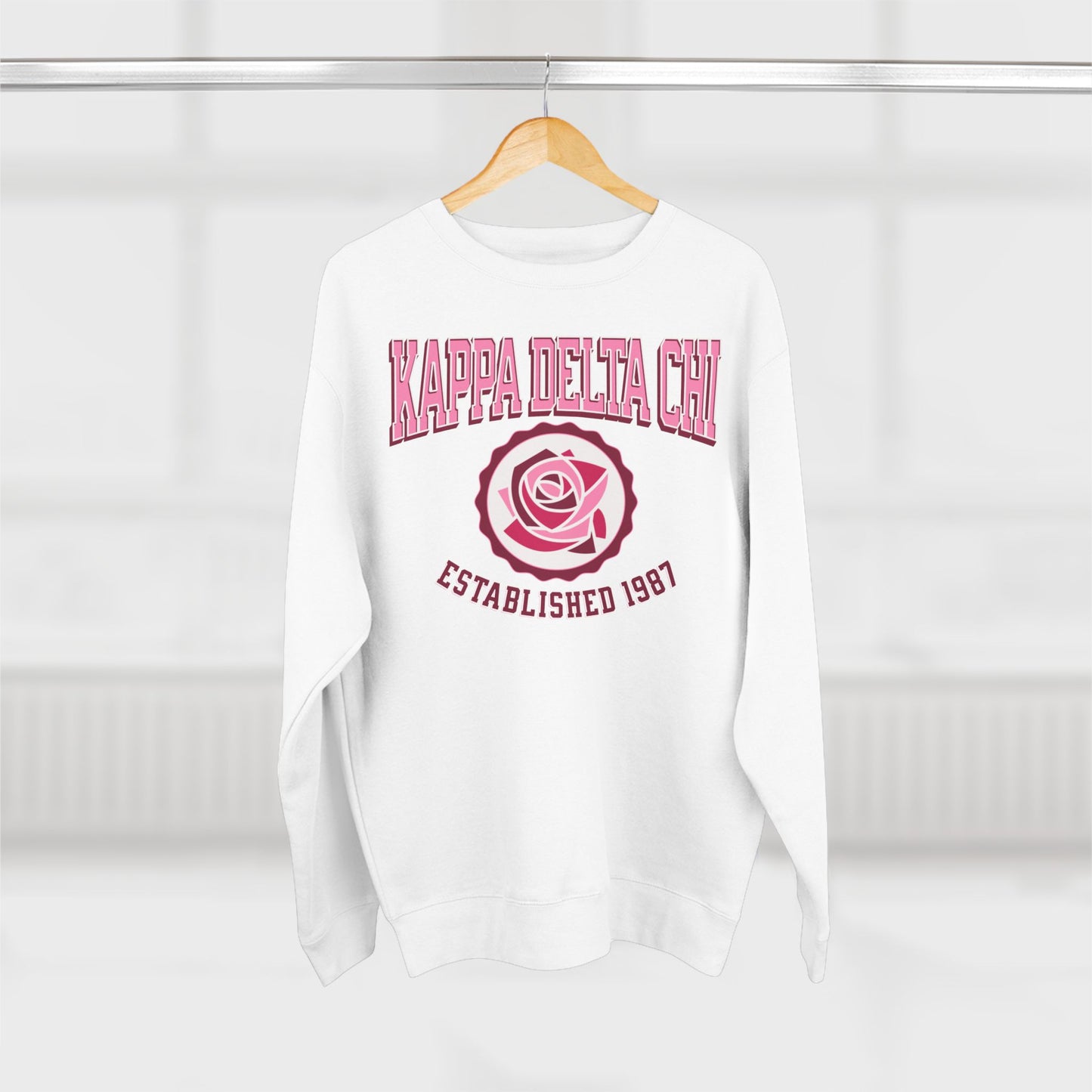 Kappa Delta Chi Rose Sweatshirt - Ivy Society