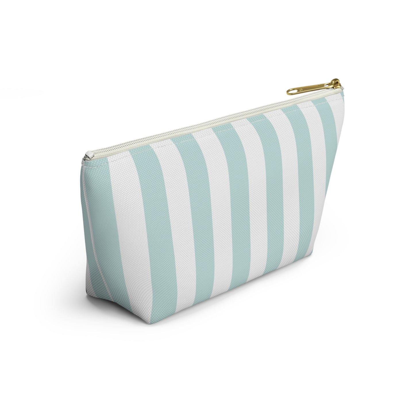 Kappa Alpha Theta Personalized Stripe Makeup Bag - Ivy Society