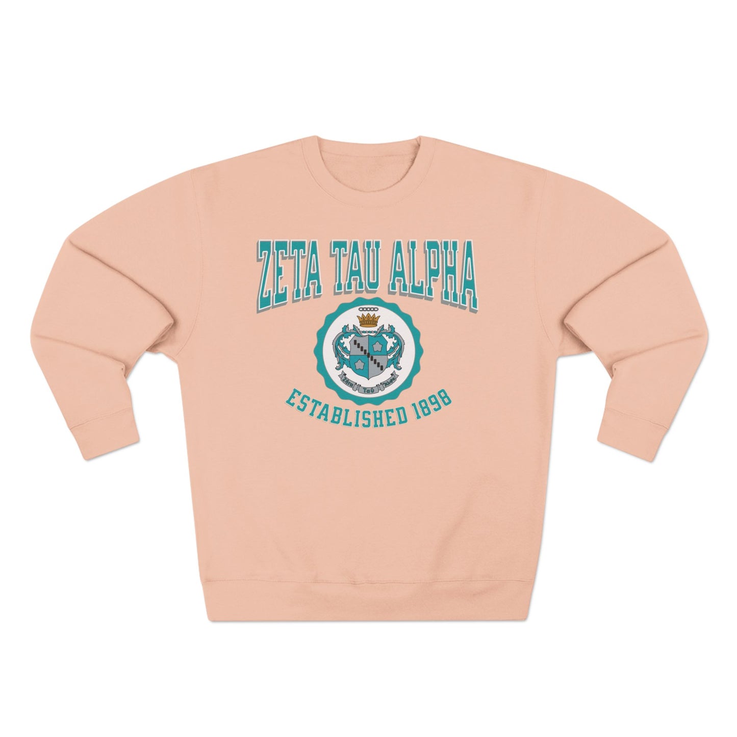 Zeta Tau Alpha Crest Sweatshirt