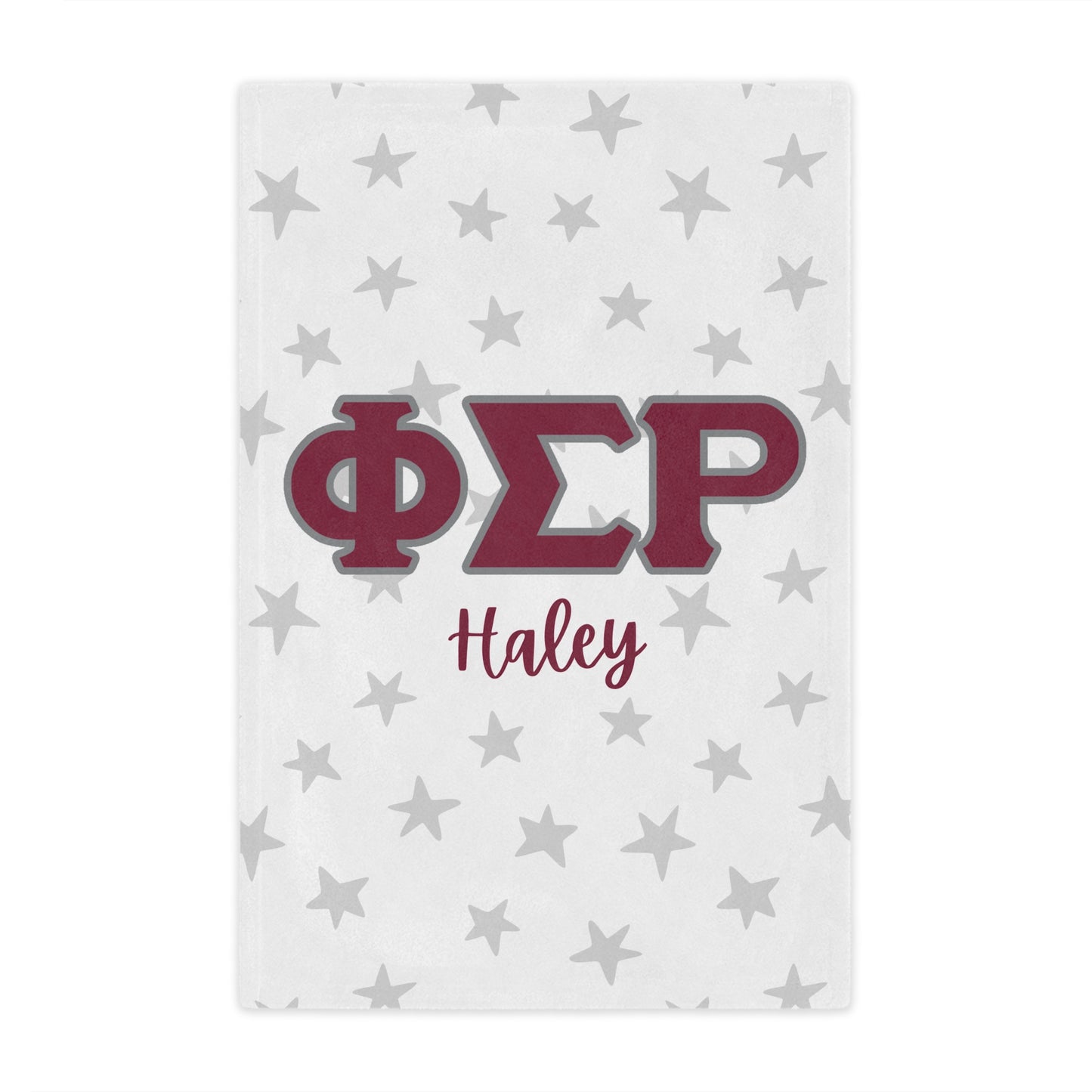 Phi Sigma Rho Personalized Star Blanket - Ivy Society