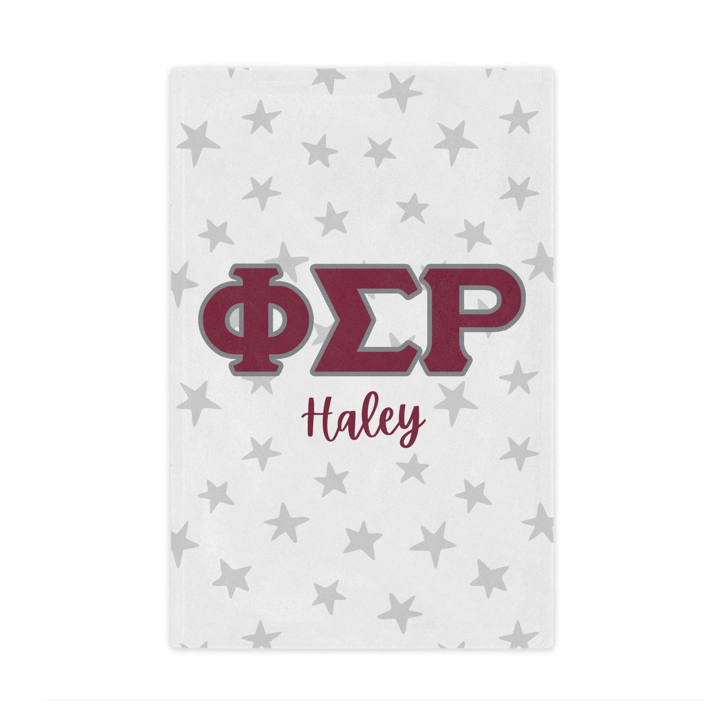 Phi Sigma Rho Personalized Star Blanket - Ivy Society