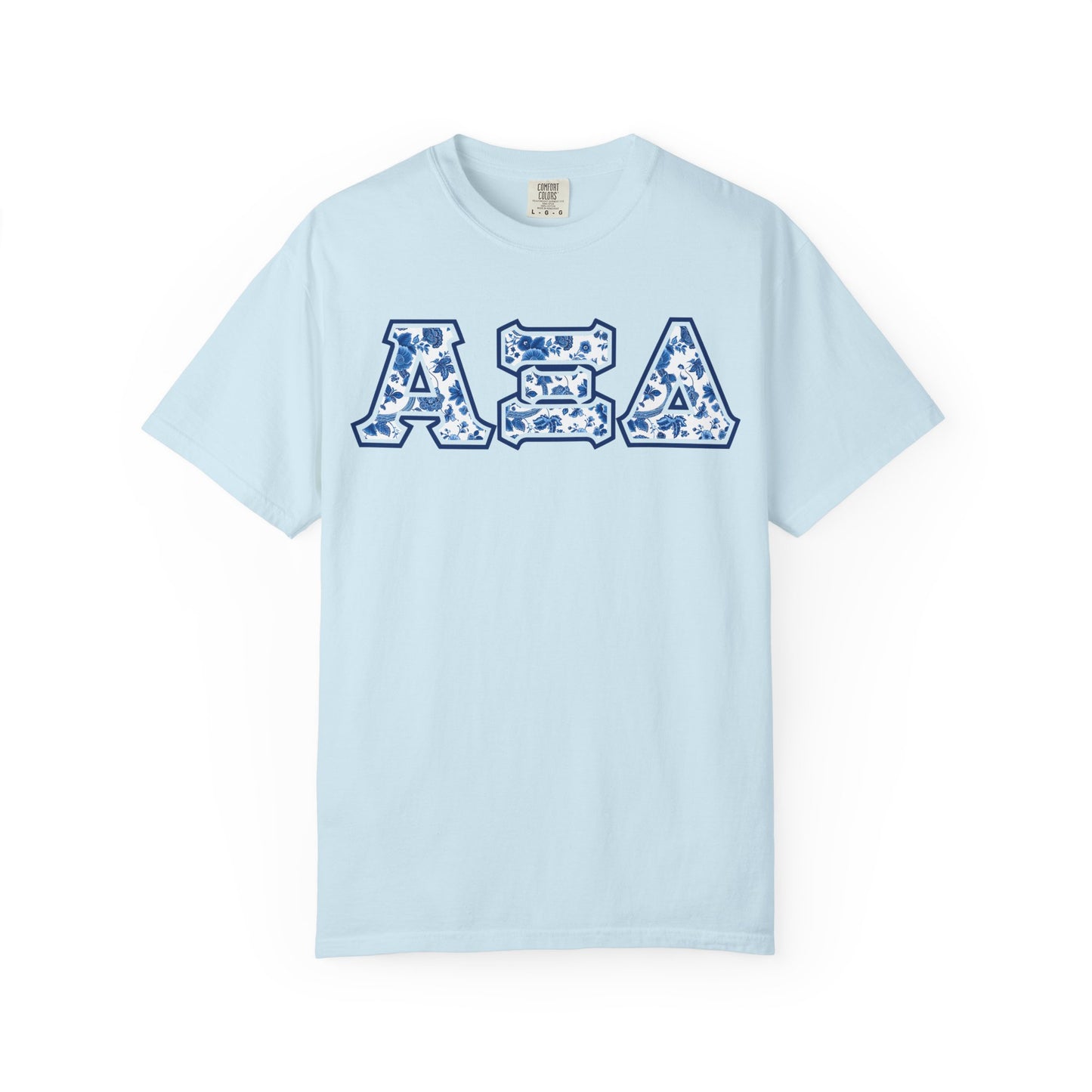 Alpha Xi Delta Blue Willow T Shirt - Ivy Society