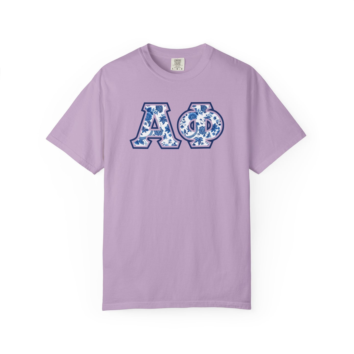 Alpha Phi Blue Willow T Shirt - Ivy Society