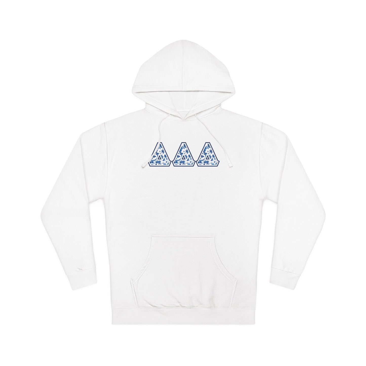 Tri Delta Blue Willow Hoodie - Ivy Society