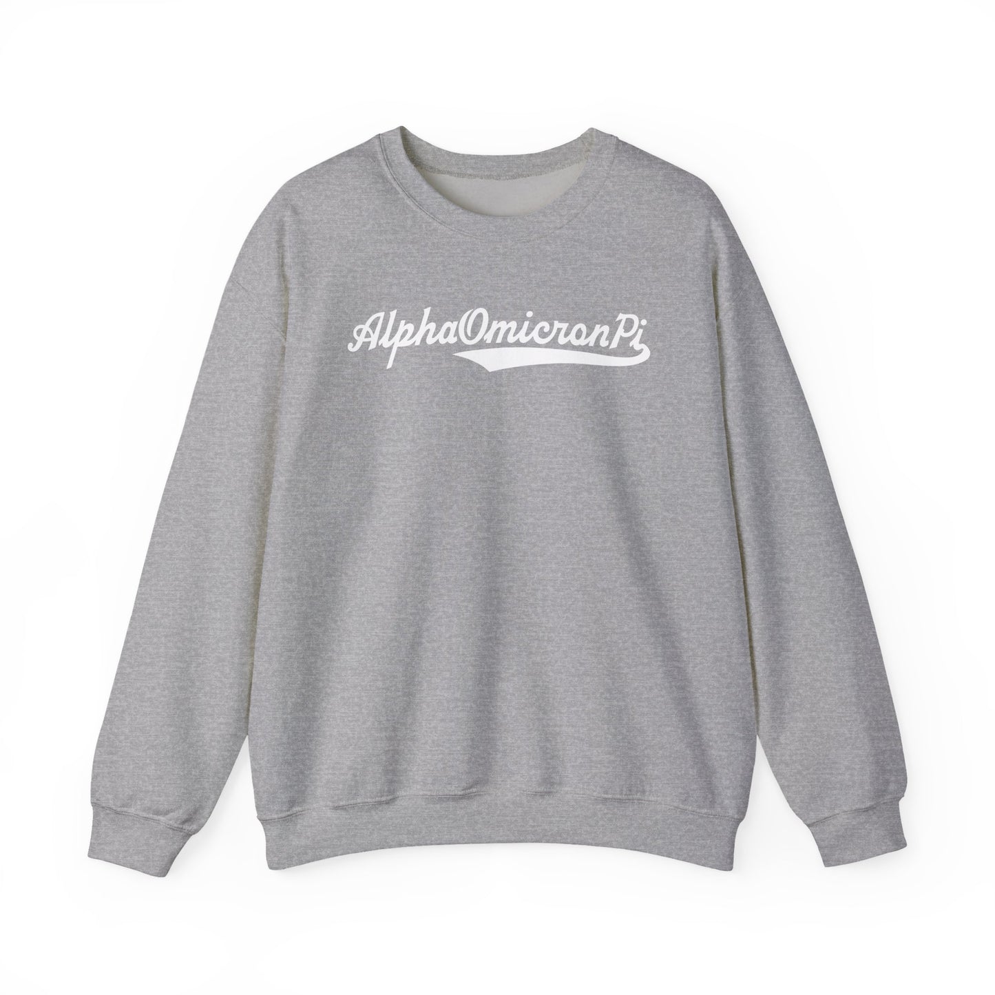 Alpha Omicron Pi Baseball Sweatshirt - Ivy Society