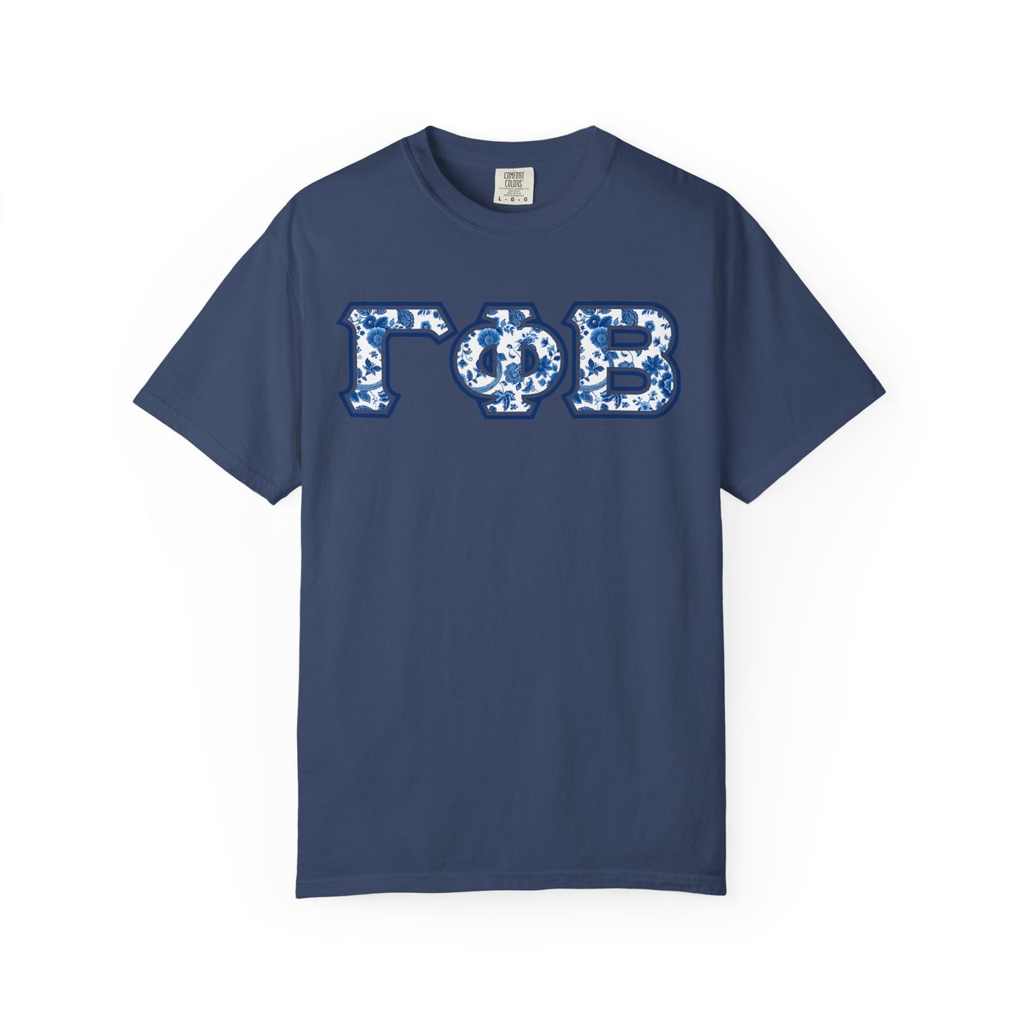 Gamma Phi Beta Blue Willow T Shirt - Ivy Society