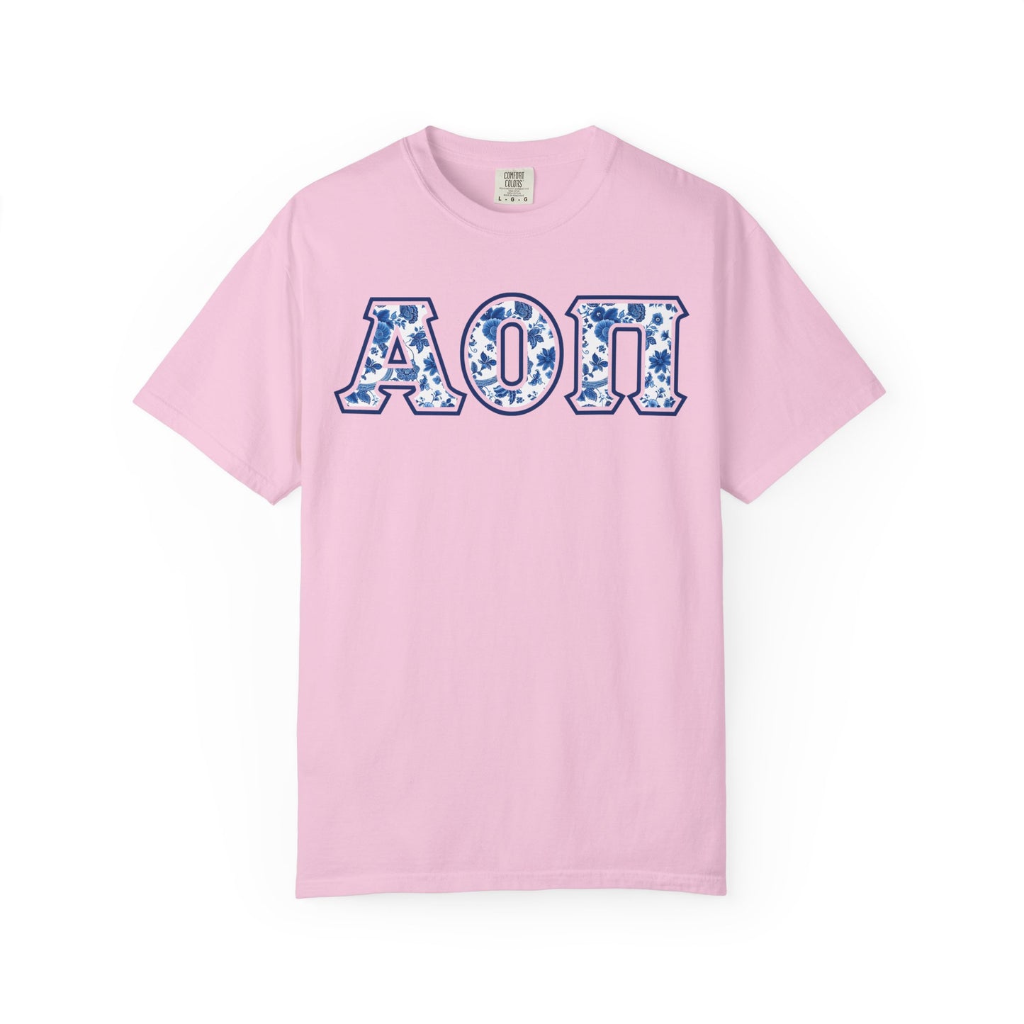 Alpha Omicron Pi Blue Willow T Shirt - Ivy Society