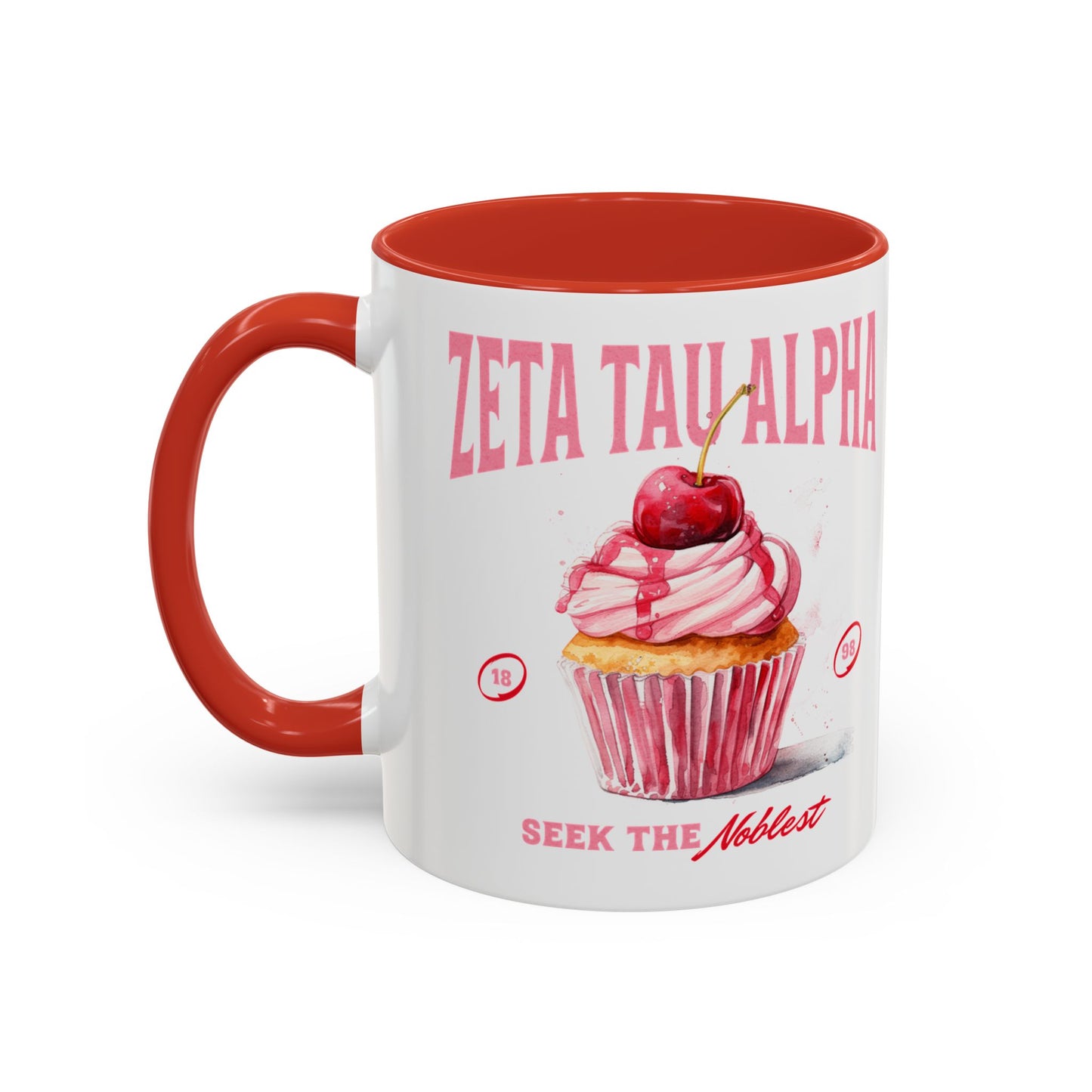 Zeta Tau Alpha Cupcake Mug - Ivy Society