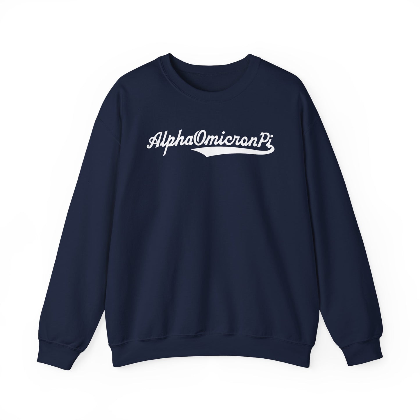 Alpha Omicron Pi Baseball Sweatshirt - Ivy Society