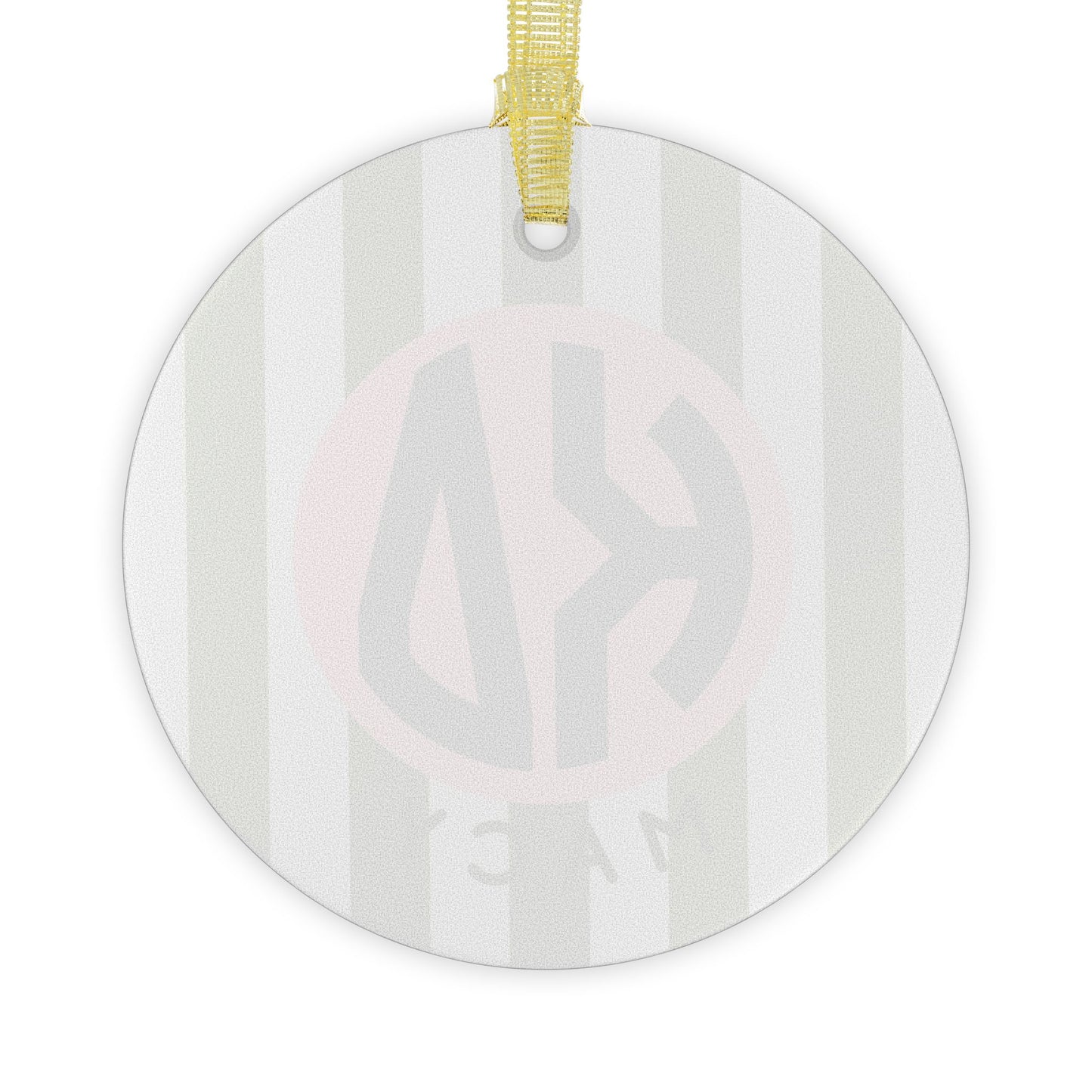 Kappa Delta Personalized Stripe Glass Ornament - Ivy Society