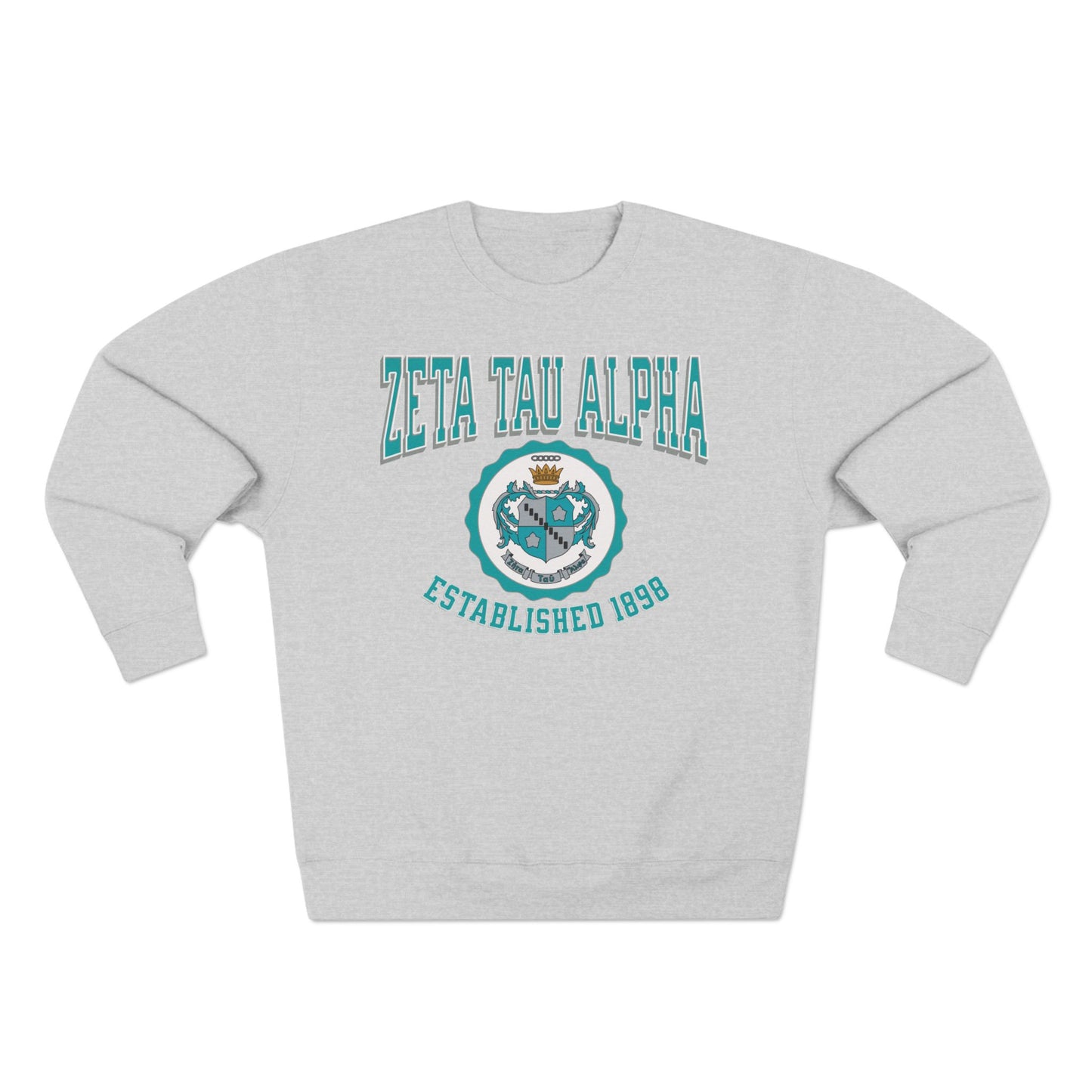 Zeta Tau Alpha Crest Sweatshirt