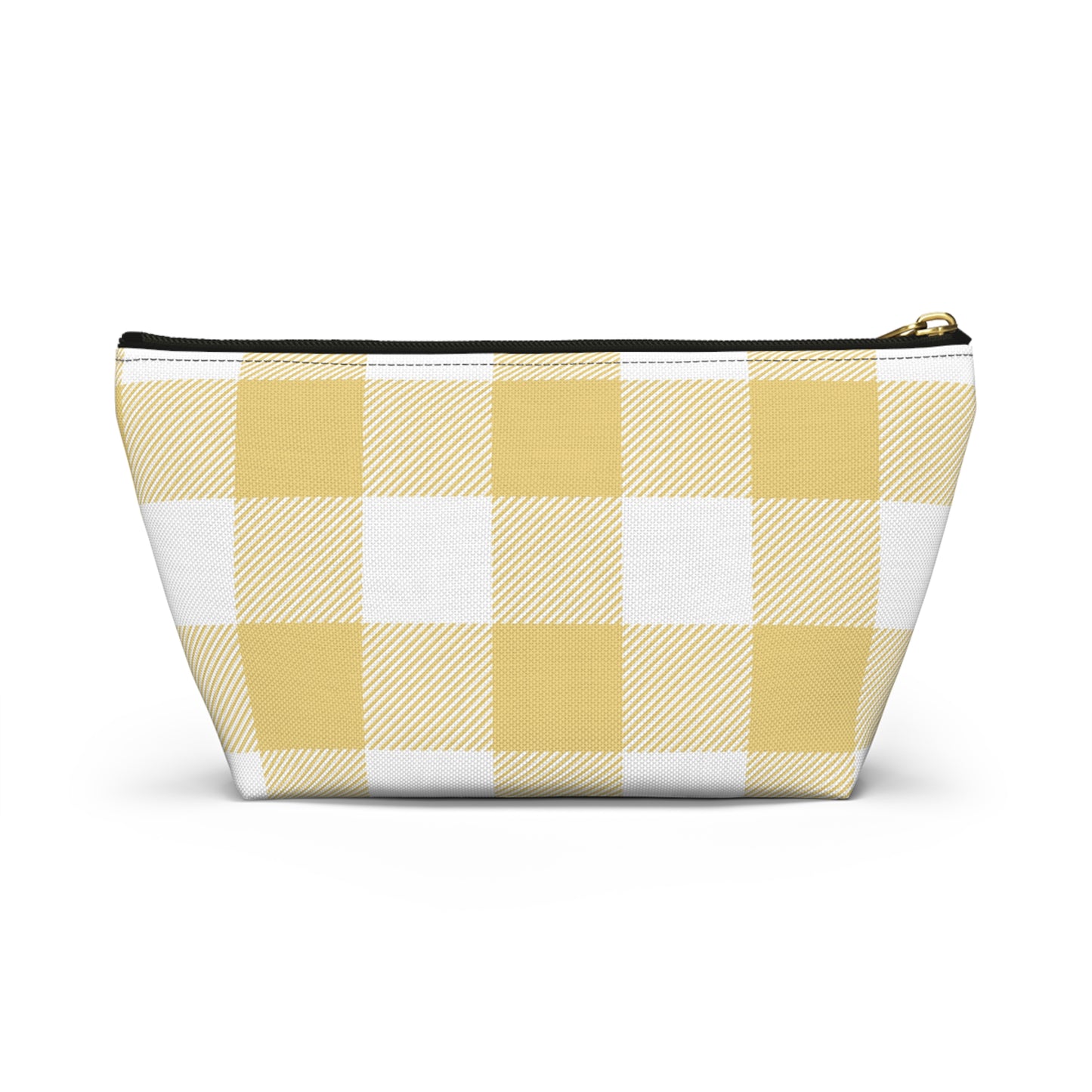 Chi Omega Personalized Checkered Makeup Bag - Ivy Society