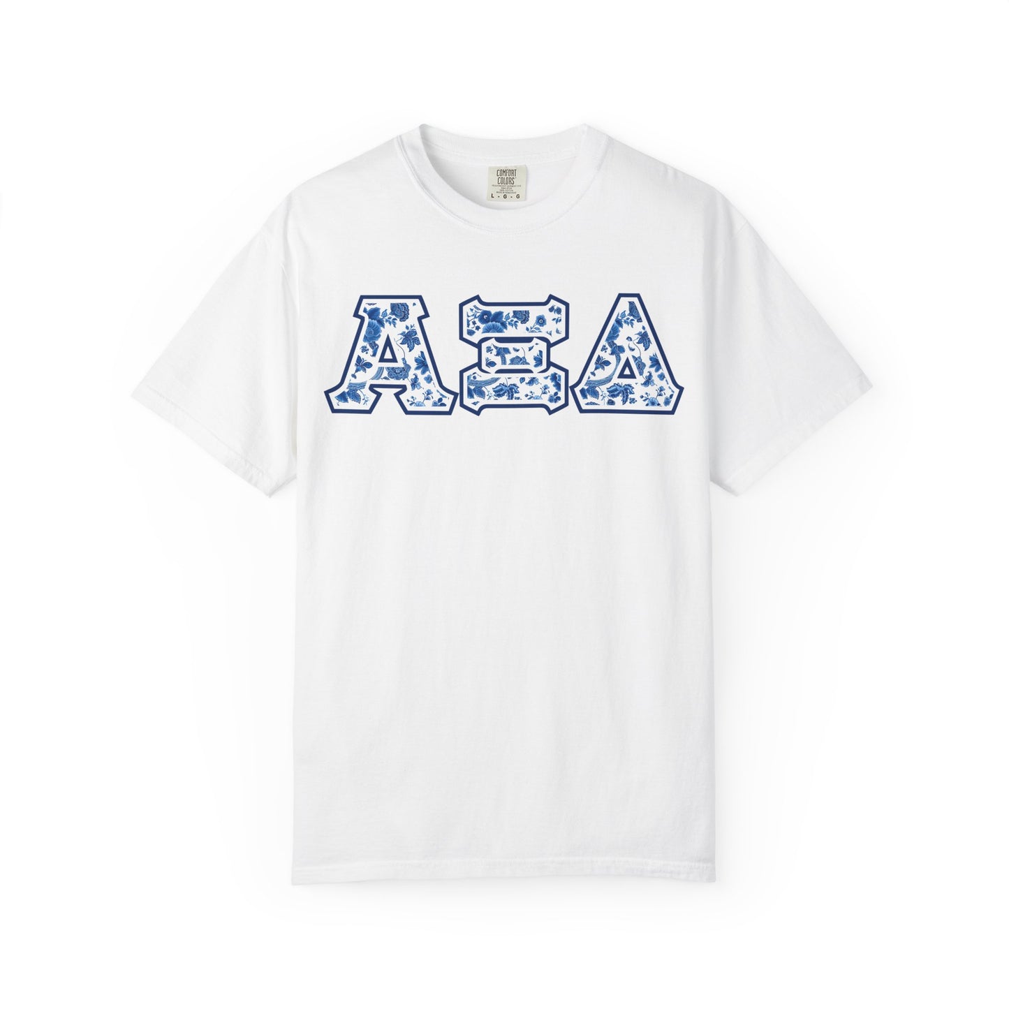 Alpha Xi Delta Blue Willow T Shirt - Ivy Society