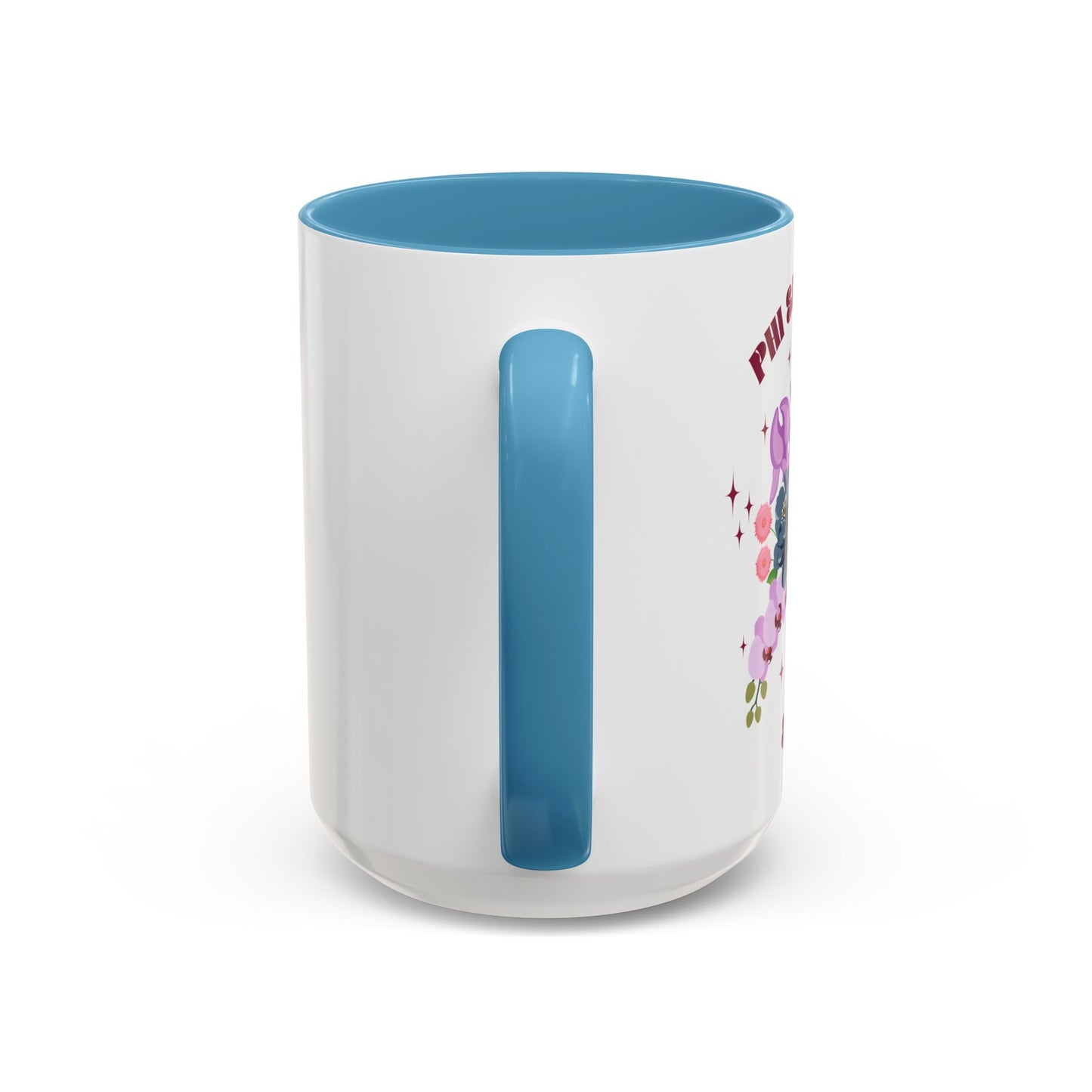 Phi Sigma Rho Personalized Flower Mug - Ivy Society