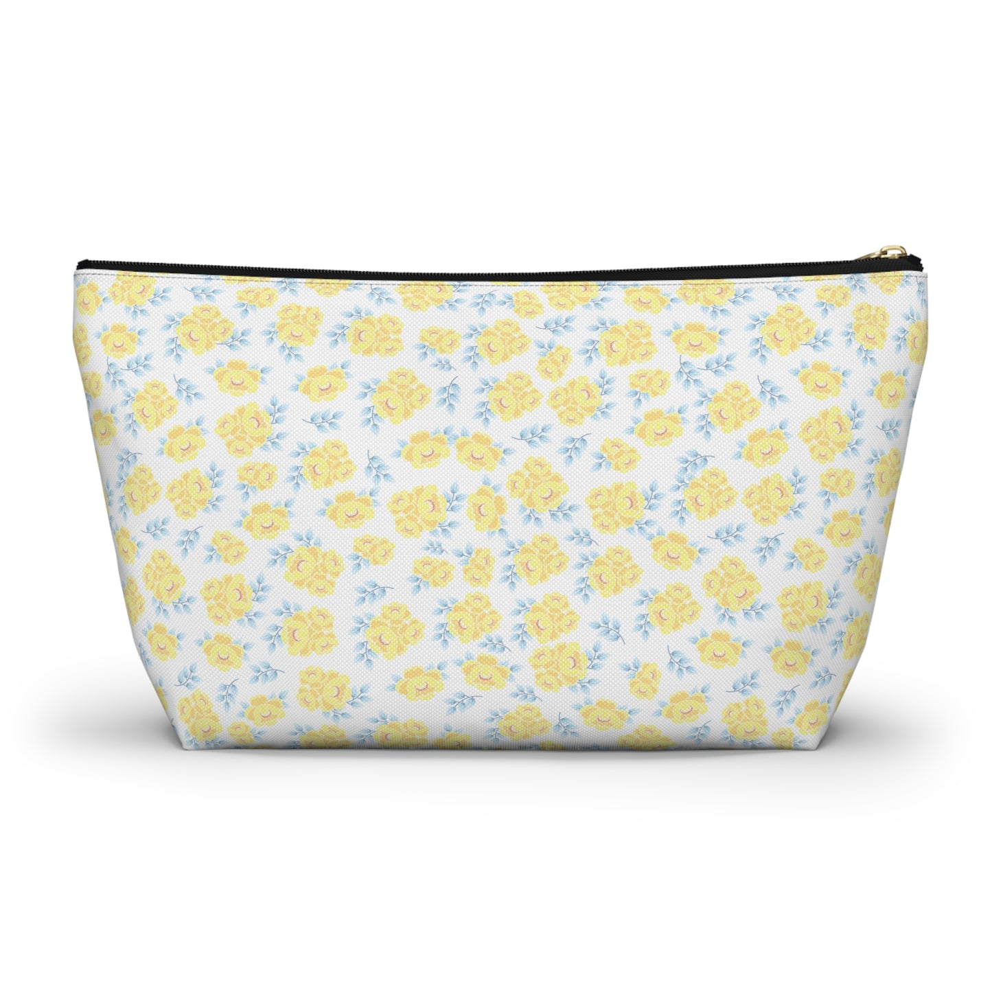 Alpha Xi Delta Personalized Flower Makeup Bag - Ivy Society
