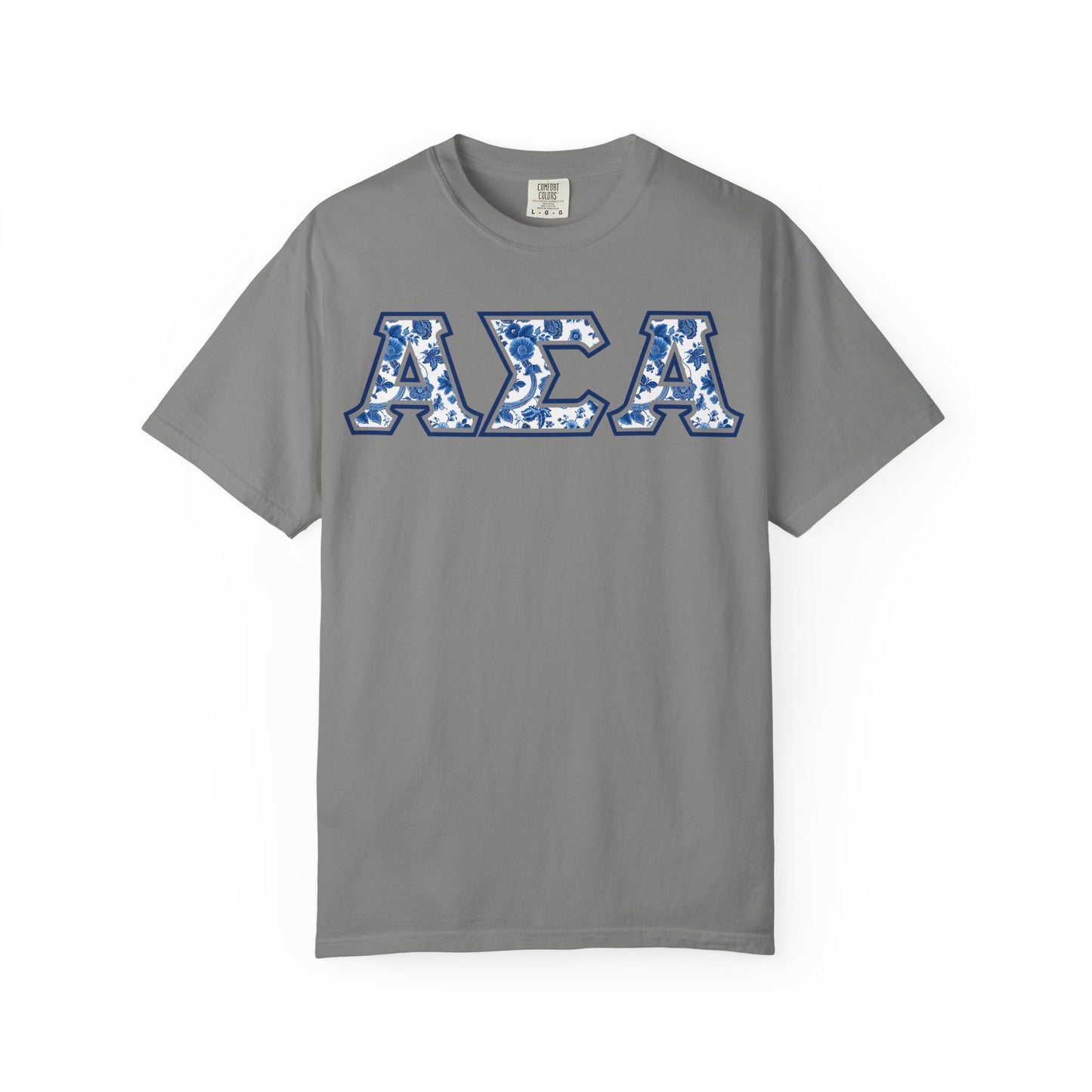 Alpha Sigma Alpha Blue Willow T Shirt - Ivy Society