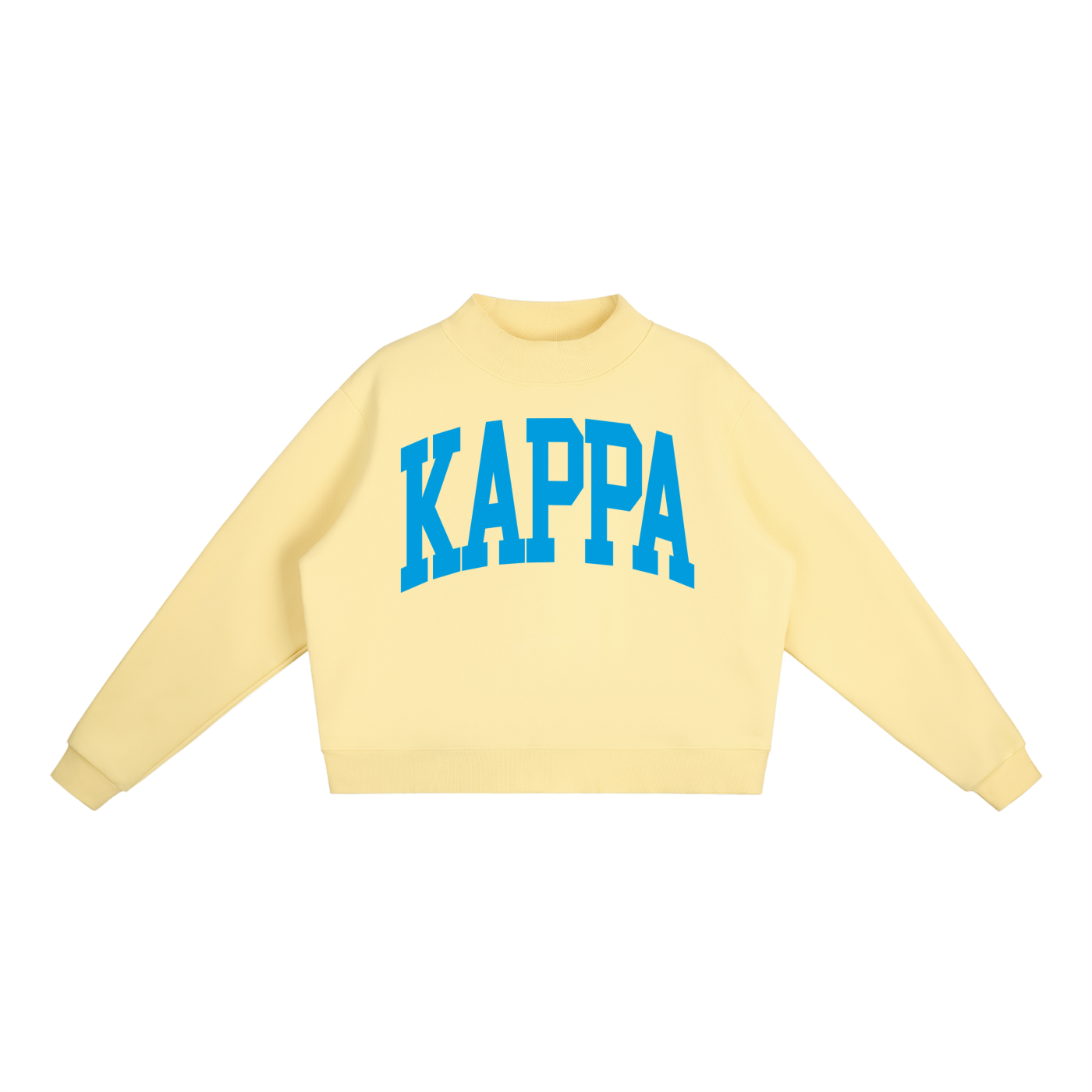 Kappa Kappa Gamma Big Mock Neck Sweatshirt - Ivy Society