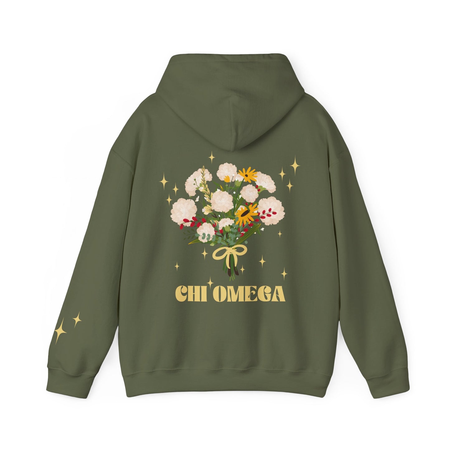 Chi Omega Bouquet Hoodie - Ivy Society