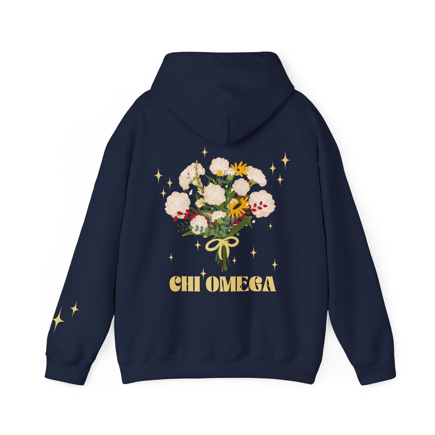 Chi Omega Bouquet Hoodie - Ivy Society