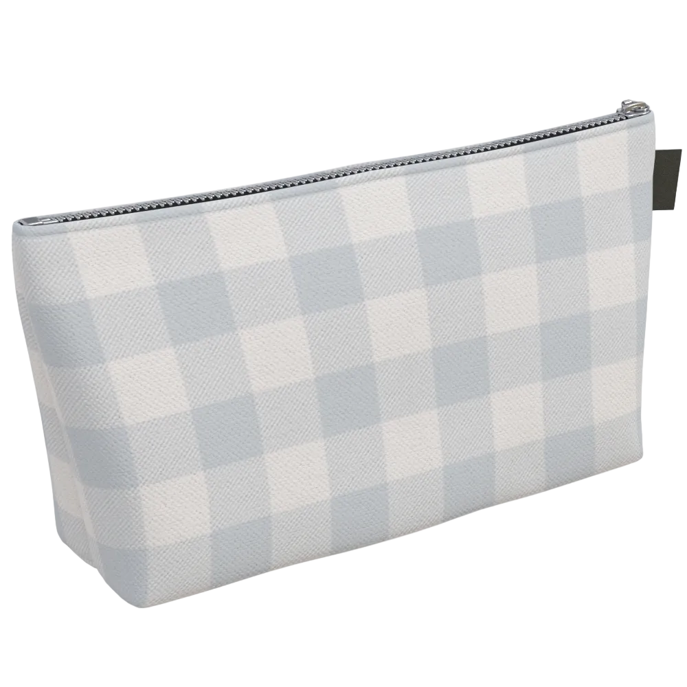 Pi Beta Phi Personalized Plaid Makeup Bag