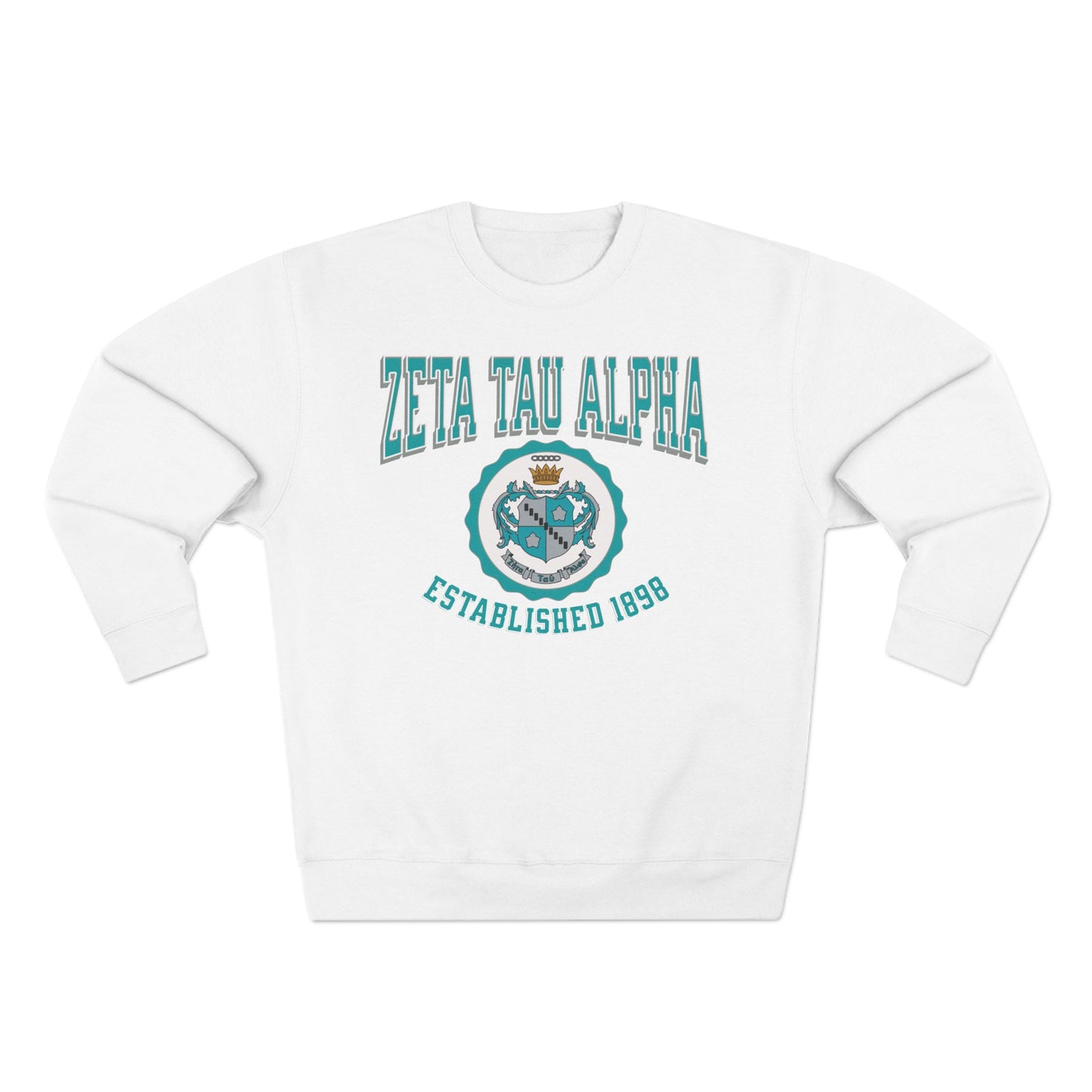 Zeta Tau Alpha Crest Sweatshirt