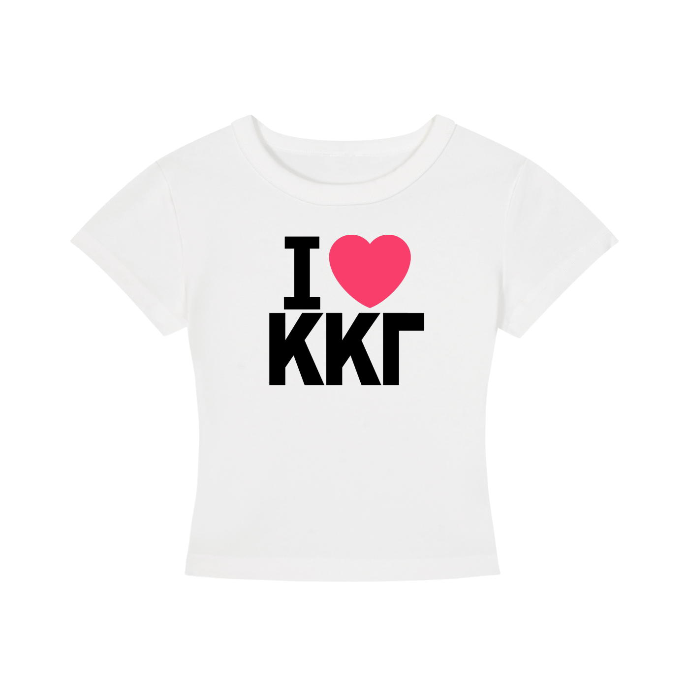 I Heart Kappa Kappa Gamma Baby Tee