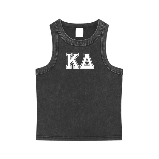 Kappa Delta Letters Tank Top - Ivy Society