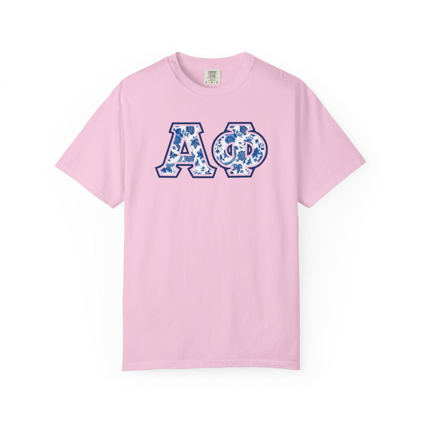 Alpha Phi Blue Willow T Shirt - Ivy Society