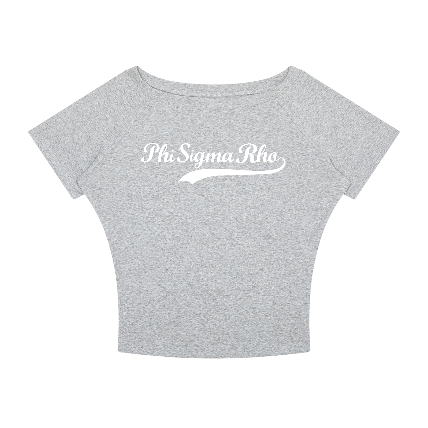 Phi Sigma Rho Off the Shoulder Tee