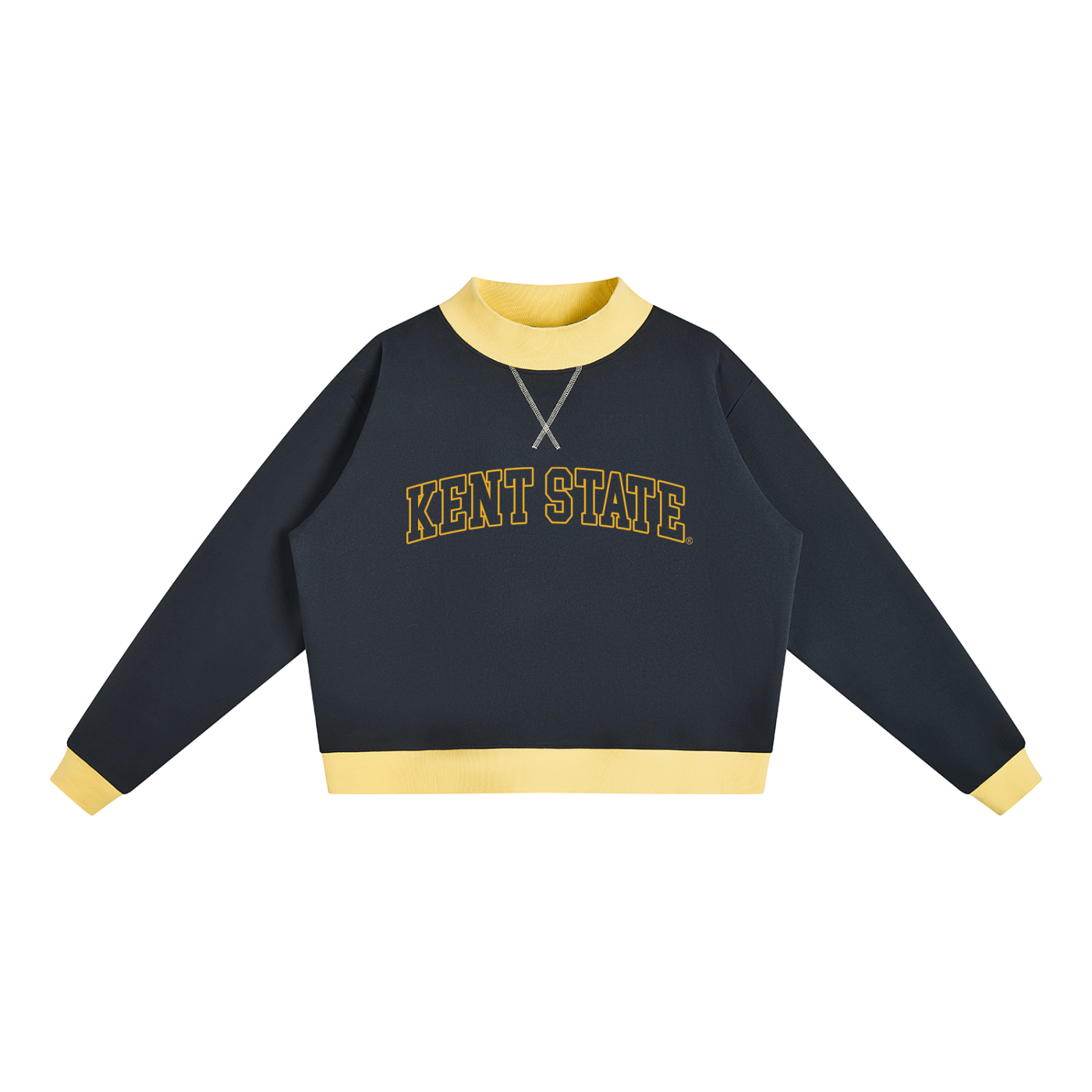 Kent State University Mock Neck Sweatshirt