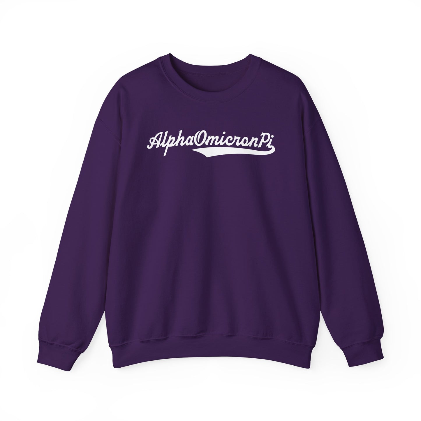 Alpha Omicron Pi Baseball Sweatshirt - Ivy Society