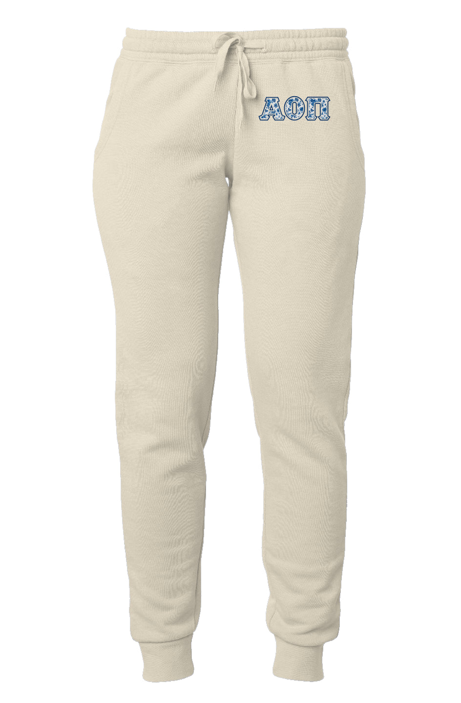 Alpha Omicron Pi Blue Willow Sweatpants