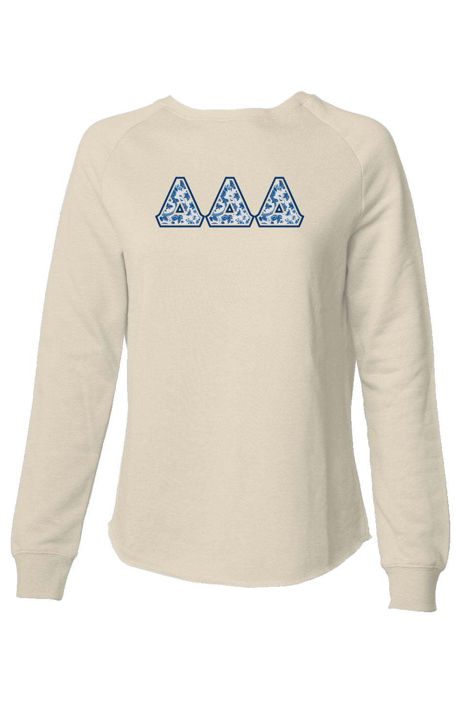 Tri Delta Blue Willow Sweatshirt