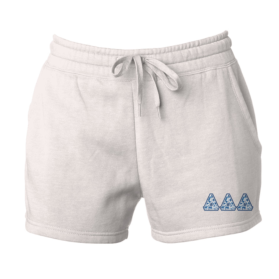 Tri Delta Blue Willow Shorts