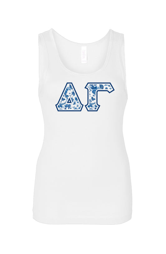 Delta Gamma Blue Willow Tank Top