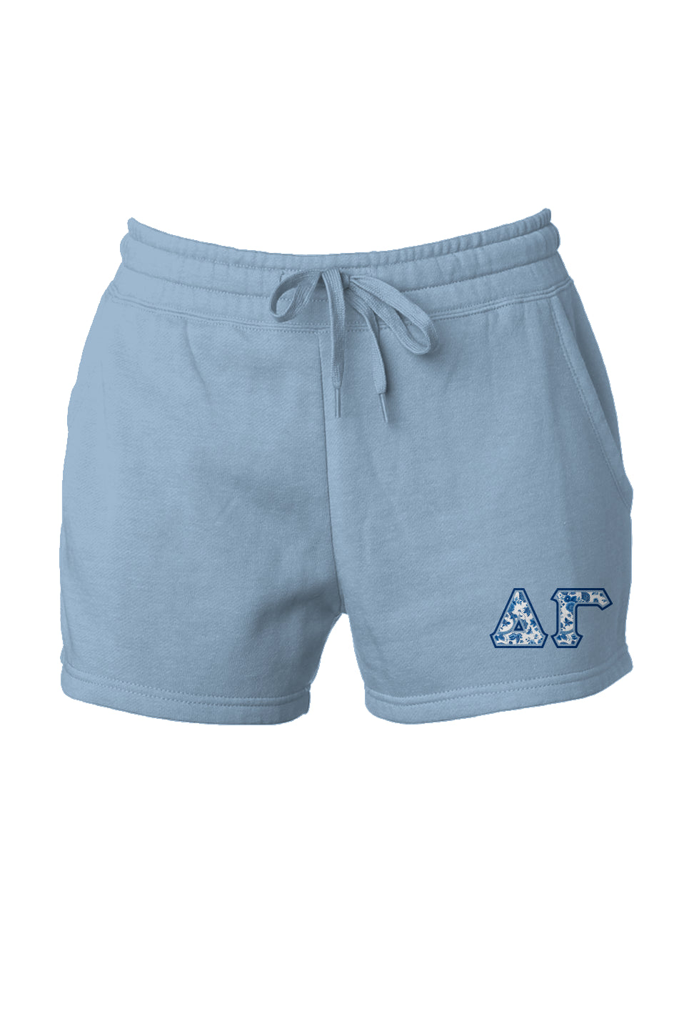 Delta Gamma Blue Willow Shorts