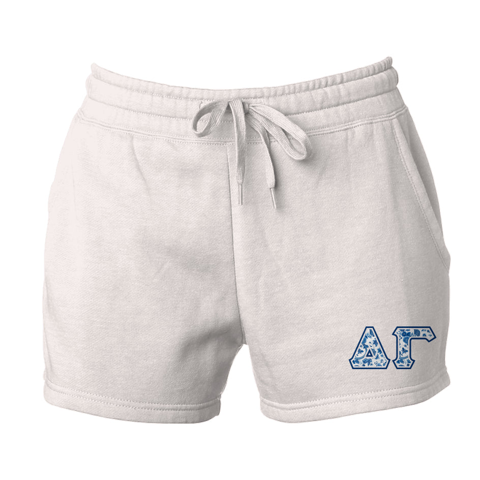 Delta Gamma Blue Willow Shorts