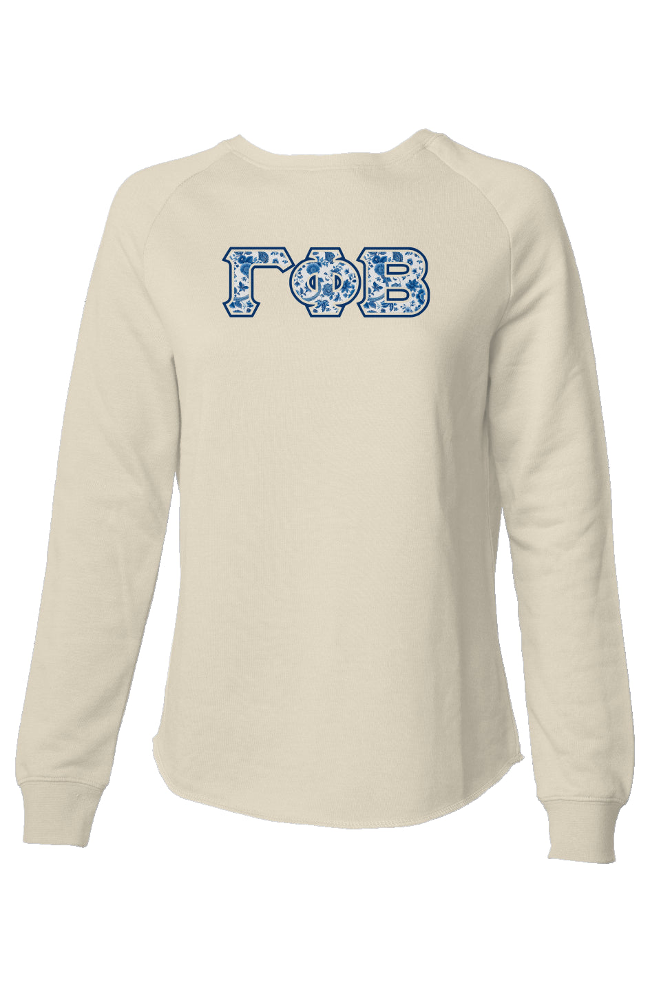 Gamma Phi Beta Blue Willow Sweatshirt
