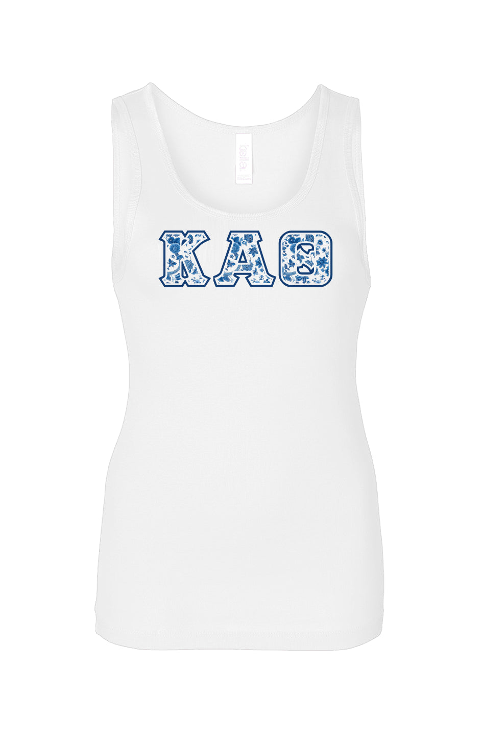 Kappa Alpha Theta Blue Willow Tank Top