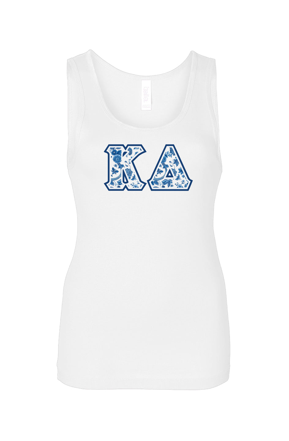 Kappa Delta Blue Willow Tank Top
