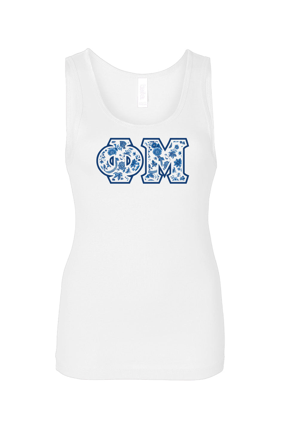 Phi Mu Blue Willow Tank Top