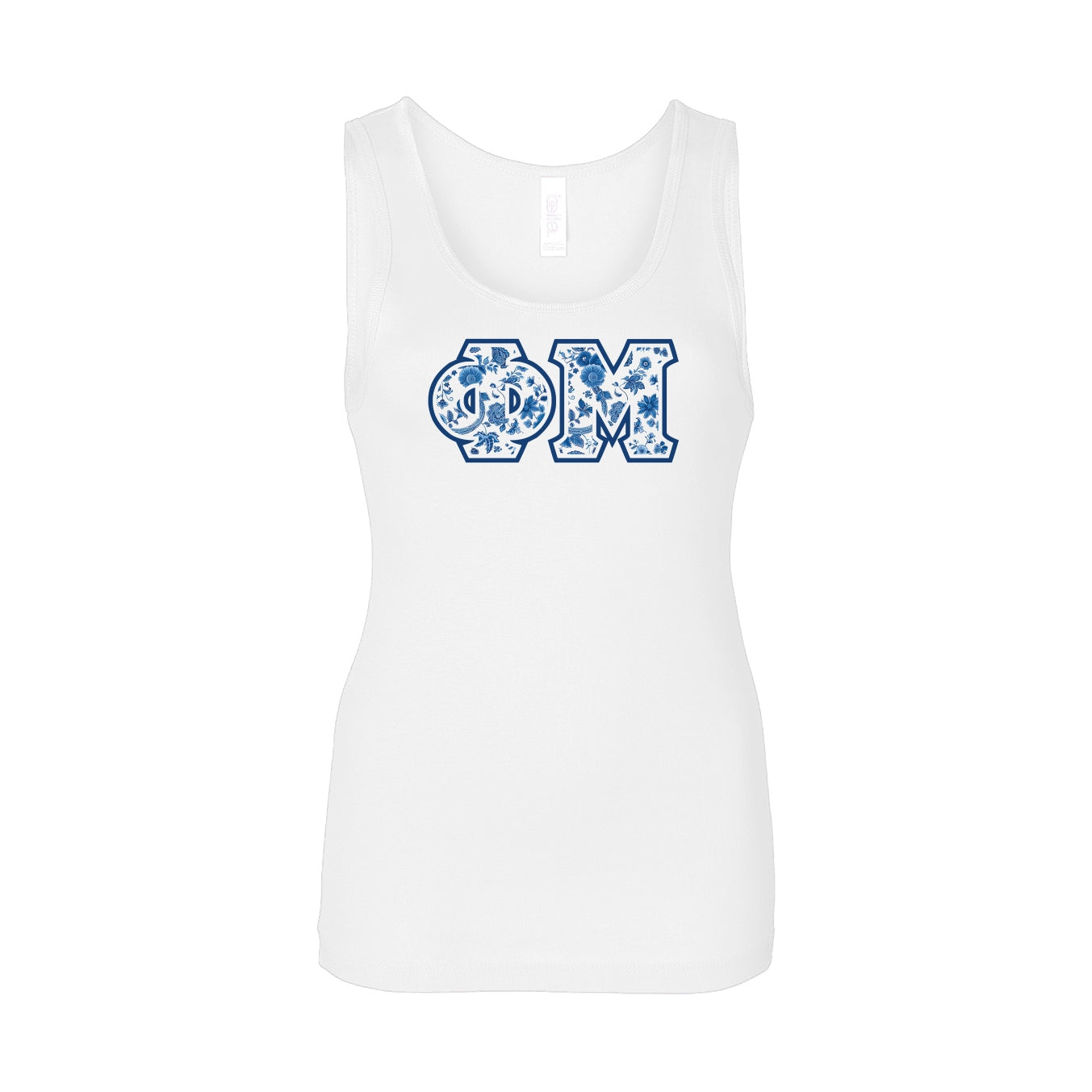 Phi Mu Blue Willow Tank Top