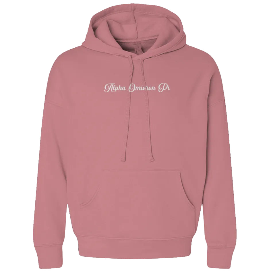 Alpha Omicron Pi Fancy Hoodie