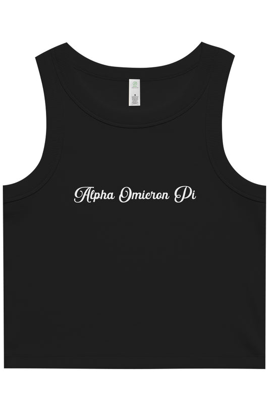 Alpha Omicron Pi Fancy Tank Top