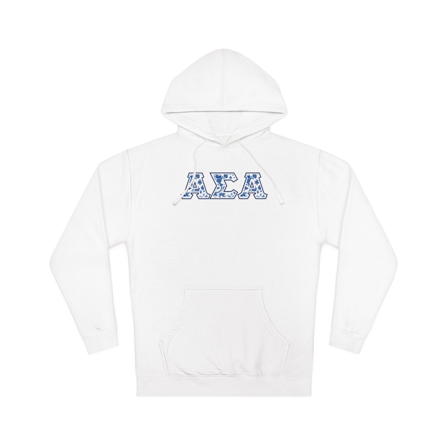Alpha Sigma Alpha Blue Willow Hoodie - Ivy Society